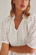 Lilia Dress - White