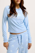 Pillow Princess Ls Pyjama Set - Powder Blue