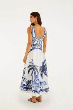Maxi Dress - Wonderful City Mix Off-White