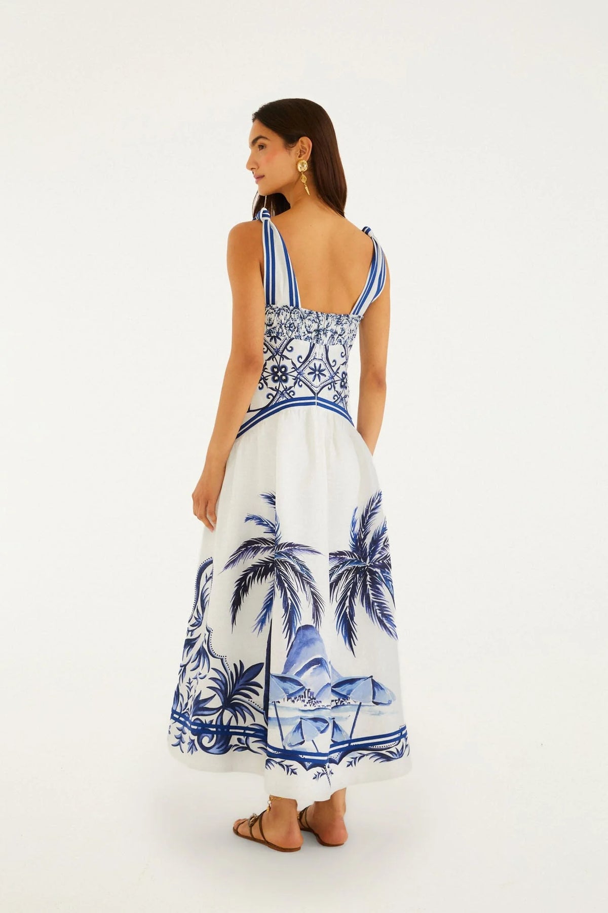 Maxi Dress - Wonderful City Mix Off-White
