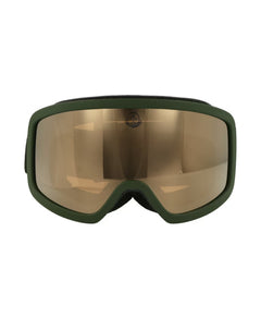 Terrabeam Ski Goggles - Matte Dark Green/Brown