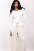 Ona Ls Blouse - White