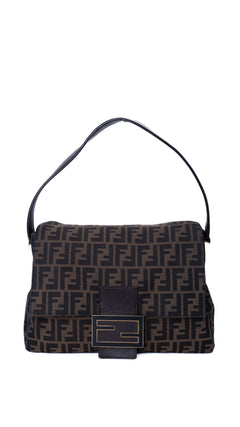 Fendi Baguette Shoulder Bag - Brown