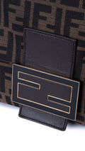Fendi Baguette Shoulder Bag - Brown