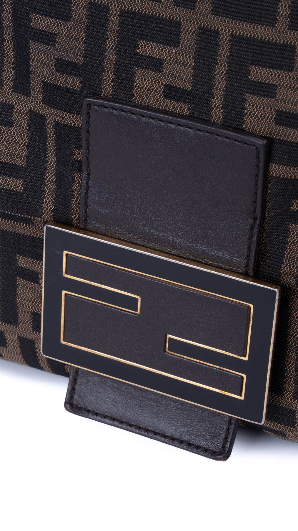 Fendi Baguette Shoulder Bag - Brown