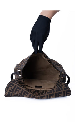 Fendi Baguette Shoulder Bag - Brown