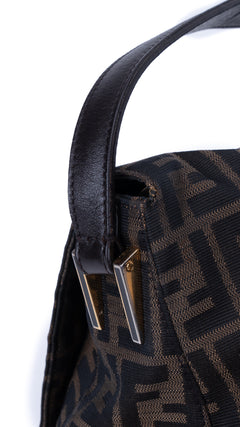 Fendi Baguette Shoulder Bag - Brown