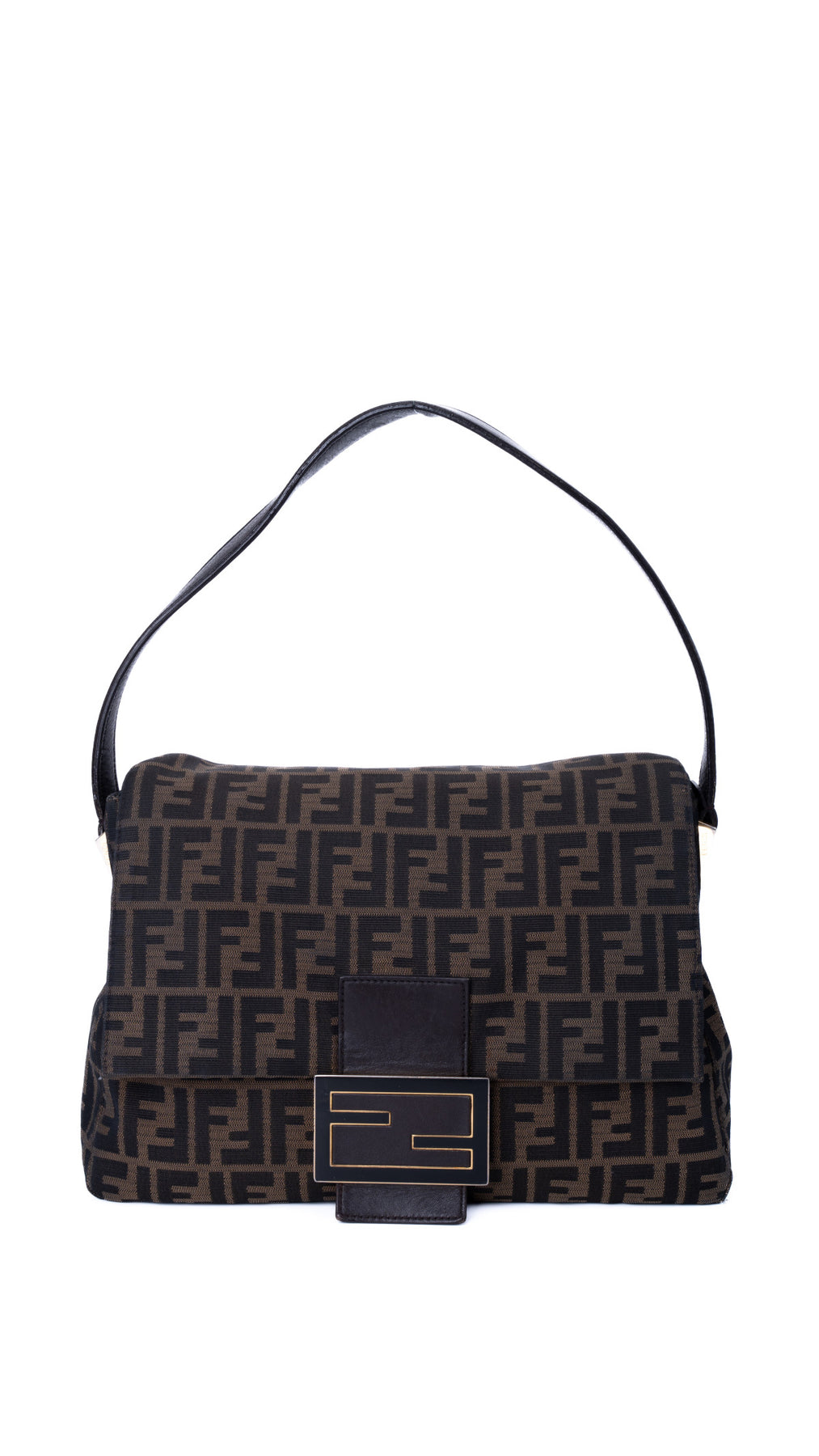 Fendi Baguette Shoulder Bag - Brown