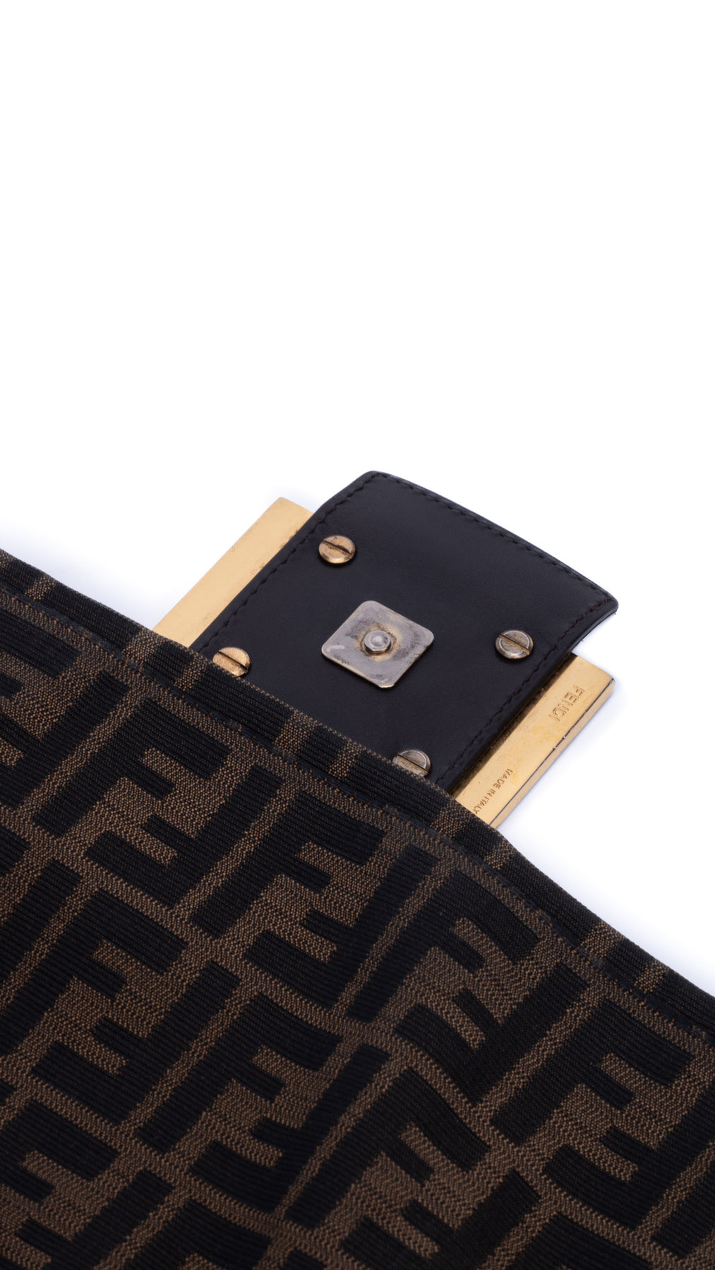 Fendi Baguette Shoulder Bag - Brown