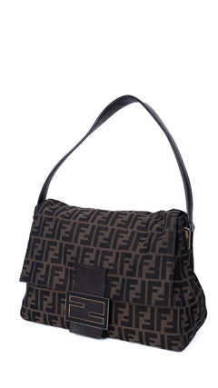 Fendi Baguette Shoulder Bag - Brown