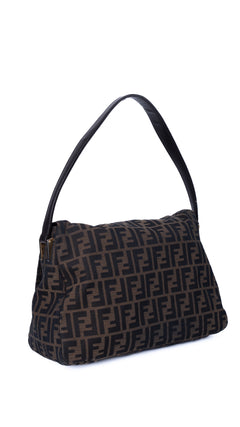 Fendi Baguette Shoulder Bag - Brown