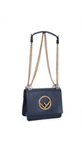 Fendi Kan I Shoulder Bag - Dark Blue