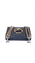 Fendi Kan I Shoulder Bag - Dark Blue