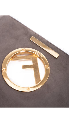 Fendi Kan I Shoulder Bag - Dark Blue