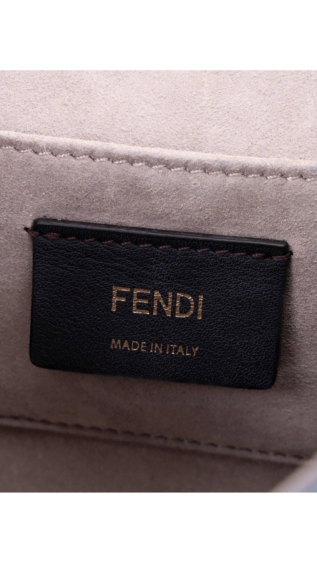 Fendi Kan I Shoulder Bag - Dark Blue