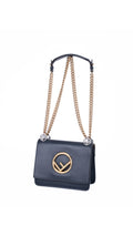 Fendi Kan I Shoulder Bag - Dark Blue