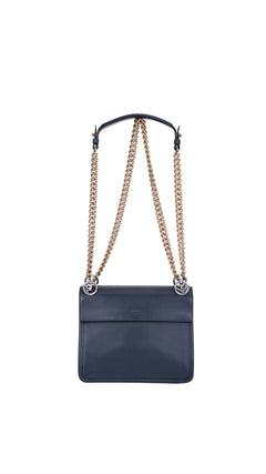 Fendi Kan I Shoulder Bag - Dark Blue