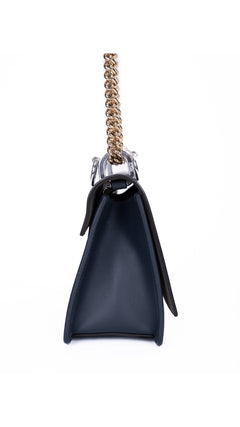 Fendi Kan I Shoulder Bag - Dark Blue