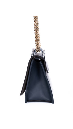 Fendi Kan I Shoulder Bag - Dark Blue