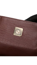 Fendi Mia Baguette Leather Shoulder Bag - Brown