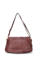 Fendi Mia Baguette Leather Shoulder Bag - Brown
