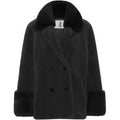Fiona Wool Coat Short - Black