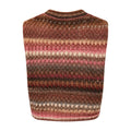 Gio Knit Vest - Rust Mix