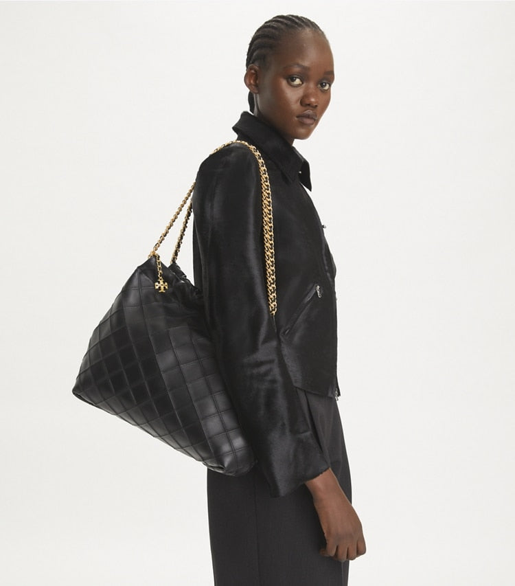 Fleming Hobo Bag - Black