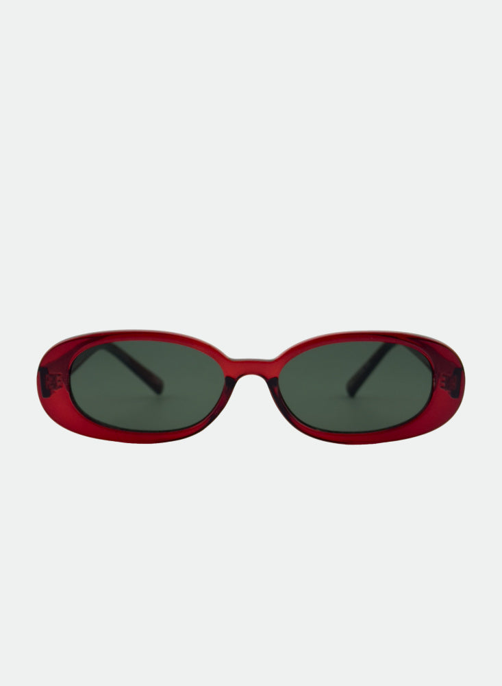 Gina - Trans Cherry/Green