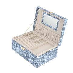 Jewelry Box Square Mw Liberty - Feather Blue