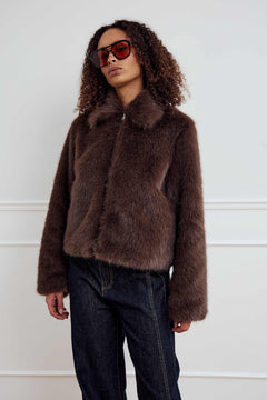 Kallysta Jacket - Chocolate Brown