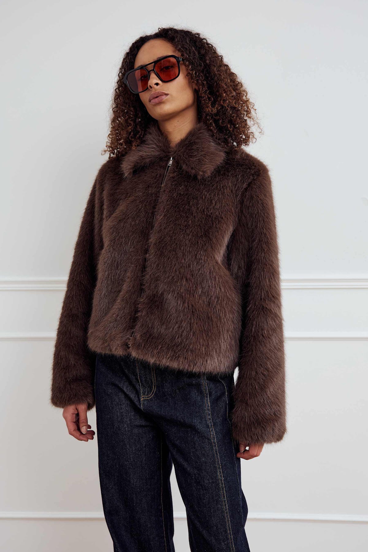 Kallysta Jacket - Chocolate Brown