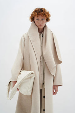 MillaIW Shawlcollar - French Nougat