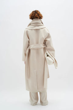 MillaIW Shawlcollar - French Nougat