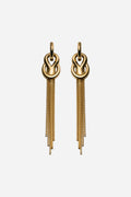 The Fringe Earrings - Gold
