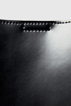 Stella Large Leather Bag - Black