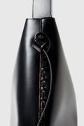 Stella Large Leather Bag - Black
