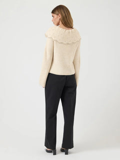 Yascharma Ls Knit Pullovers S. - Birch