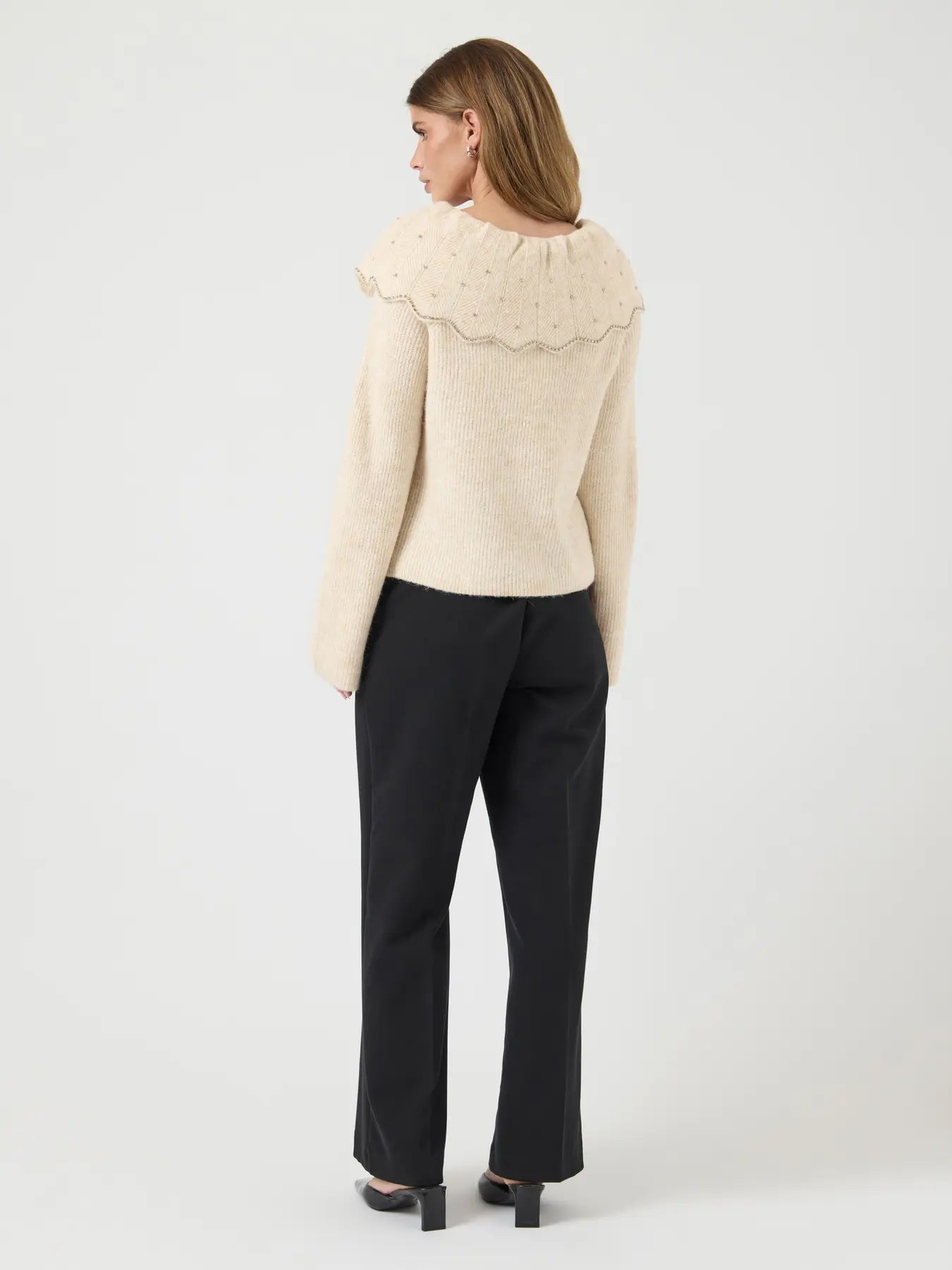 Yascharma Ls Knit Pullovers S. - Birch