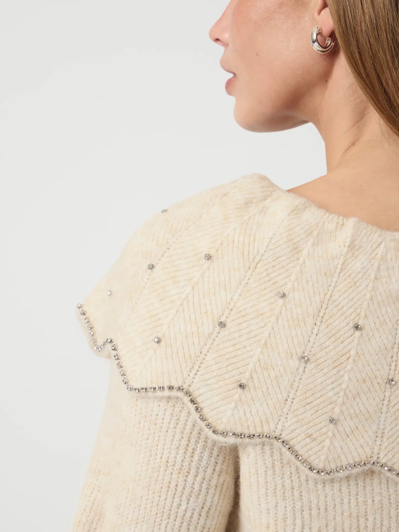 Yascharma Ls Knit Pullovers S. - Birch