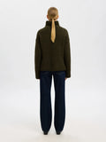 Gabriella Ls Knit High Neck - Deep Depths