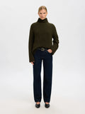 Gabriella Ls Knit High Neck - Deep Depths