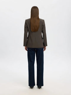 Rita Ls Classic Blazer - Delicioso Melange