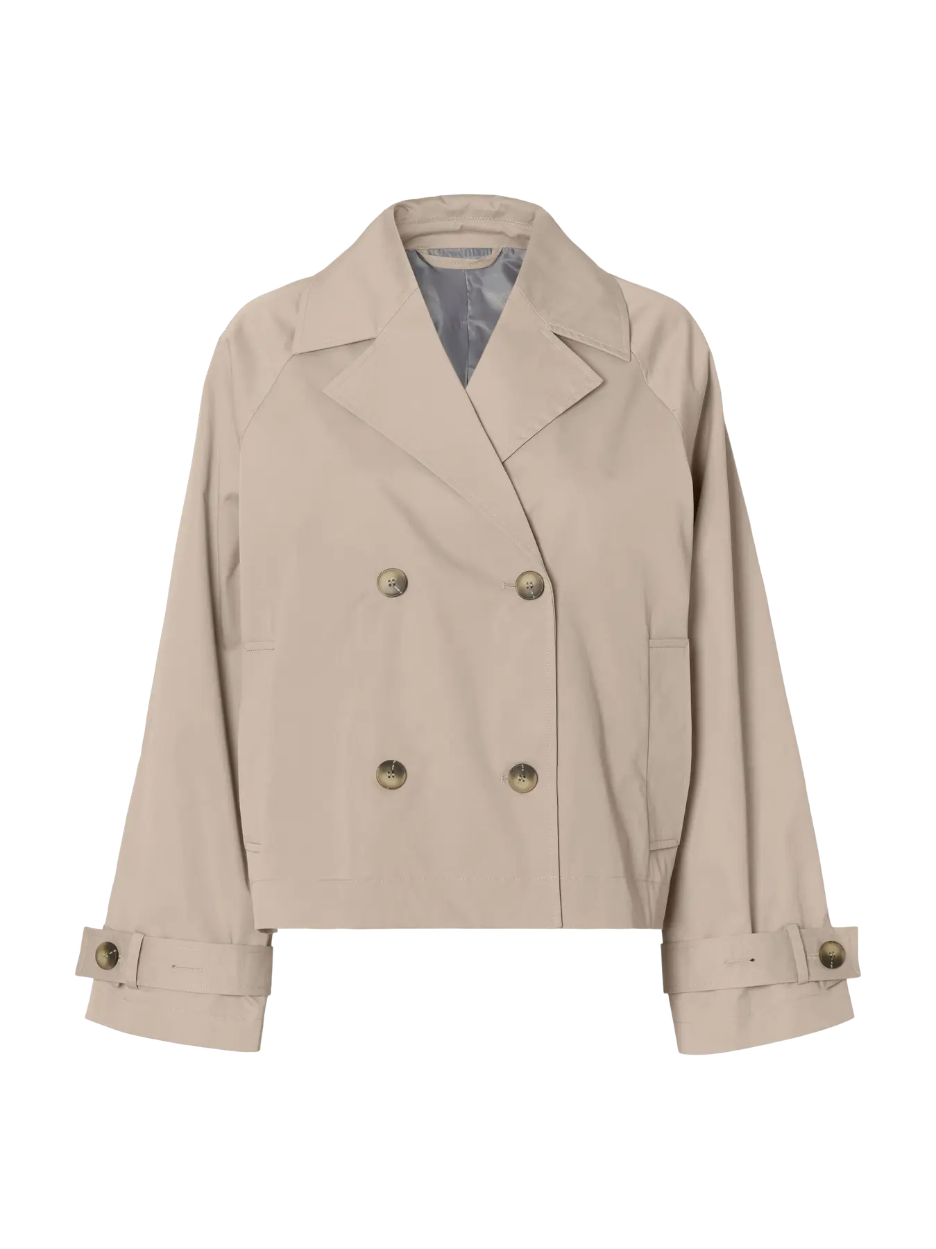 New Cilo Short Trenchcoat - Pure Cashmere