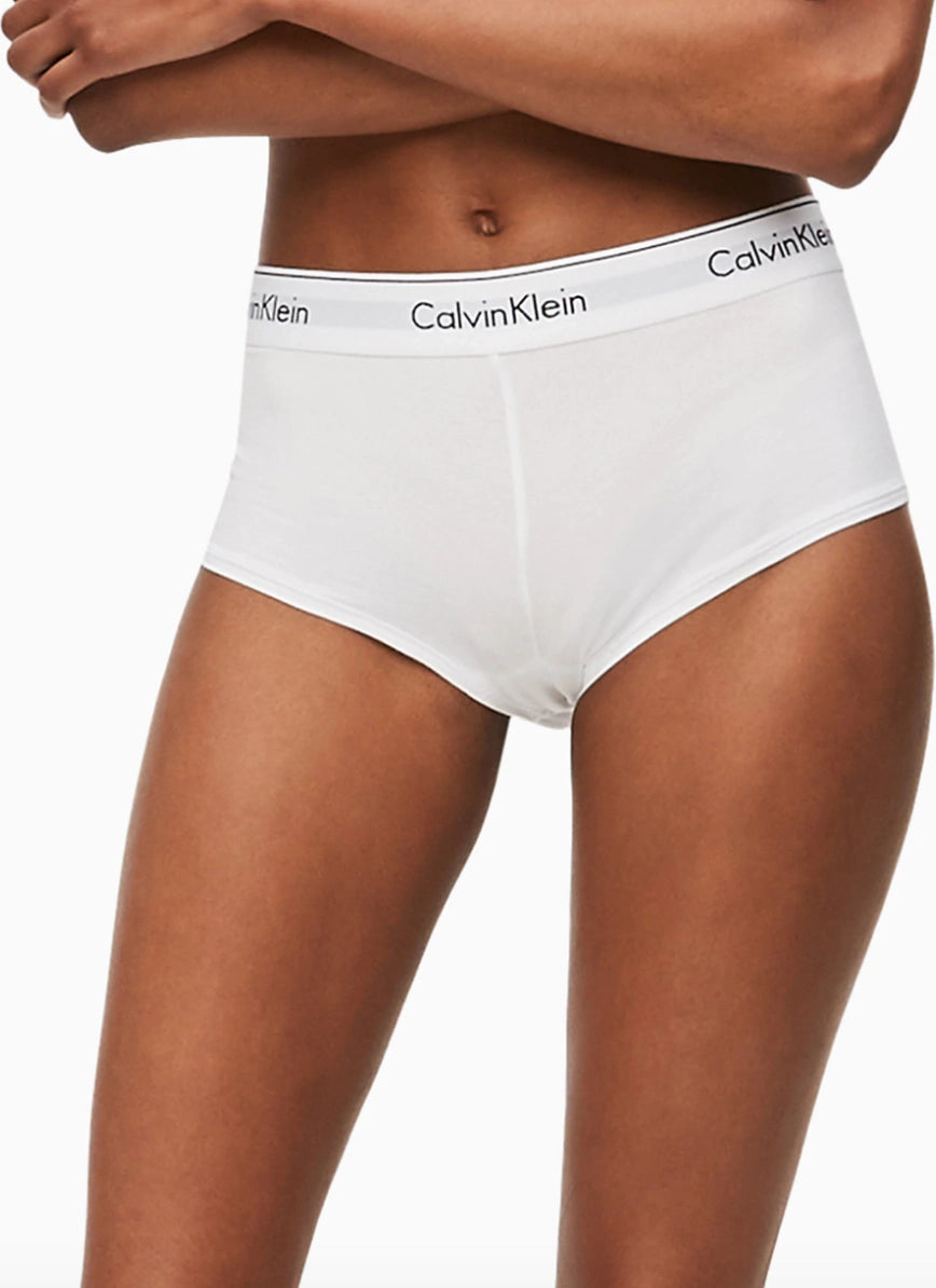 Boyshort - White - Calvin Klein - Undertøy - VILLOID.no
