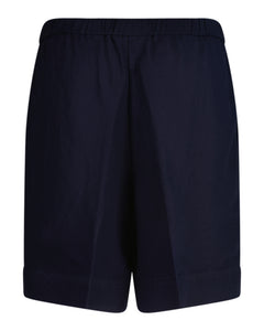 Rel Linen Blend Pull On Shorts - Evening Blue