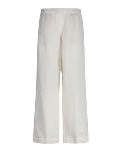 Rel Linen Blend Pull On Pants - Eggshell