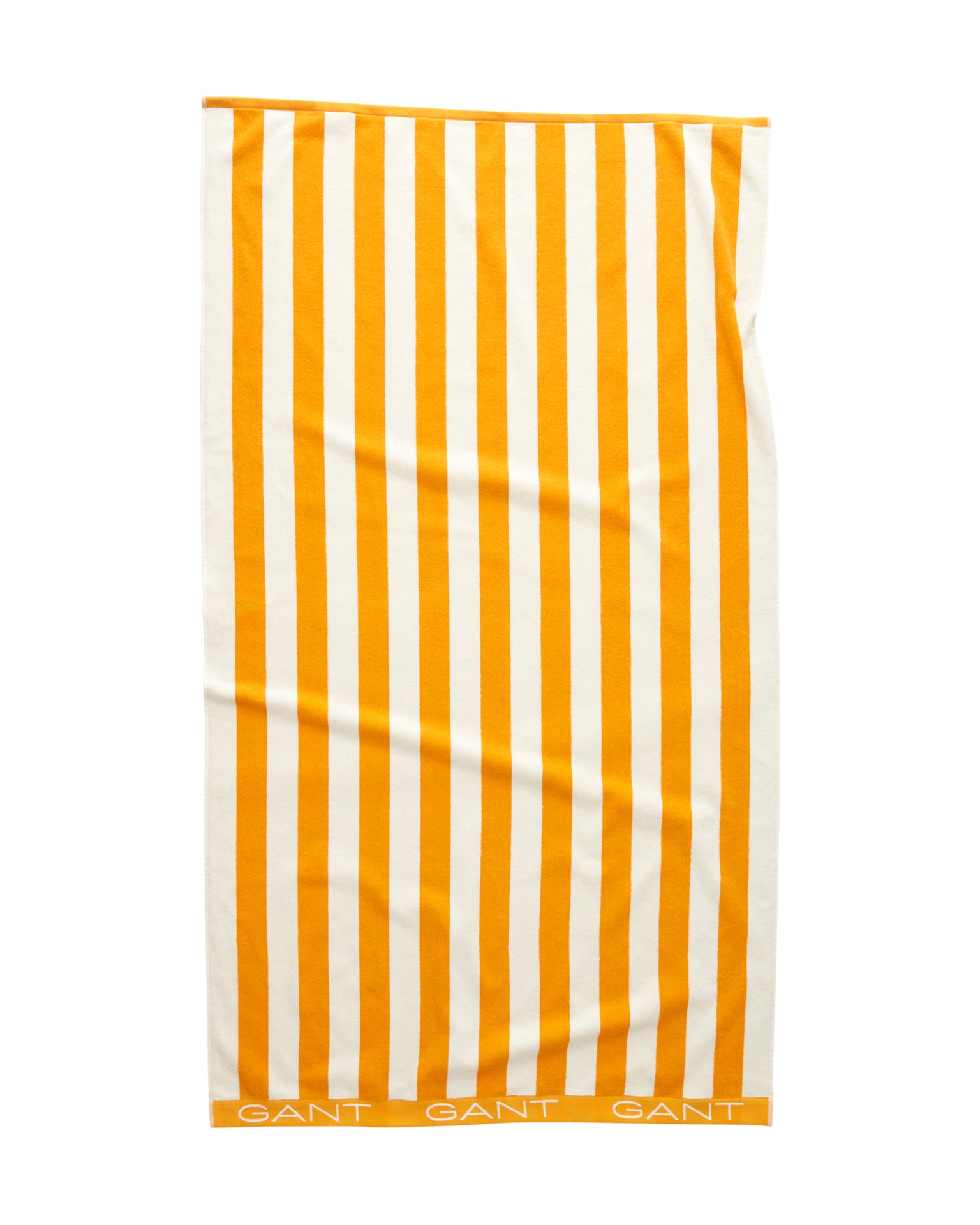 Block Stripe Beach Towel - Medal Yellow