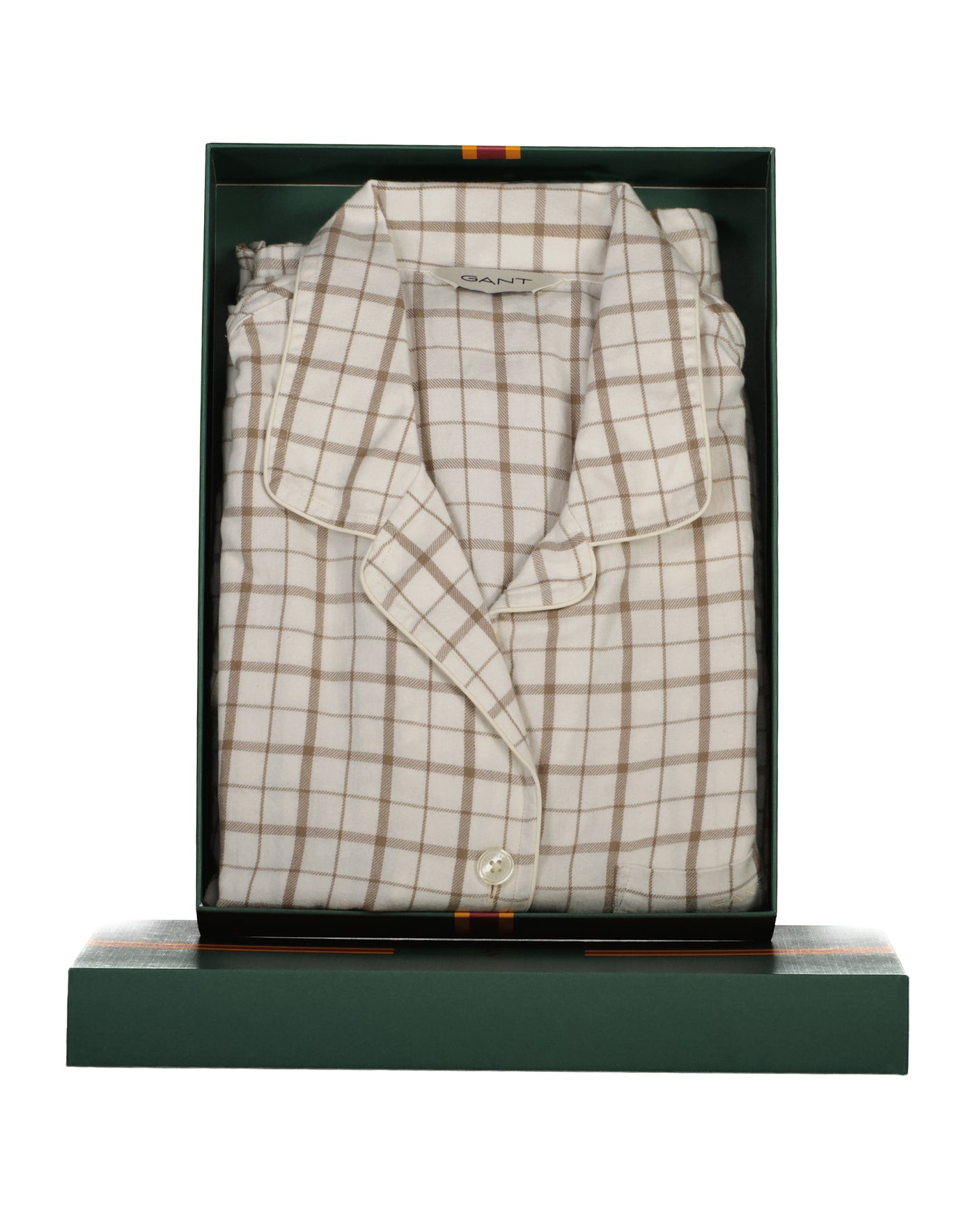 Flannel Pajama Set Gift Box - Cream