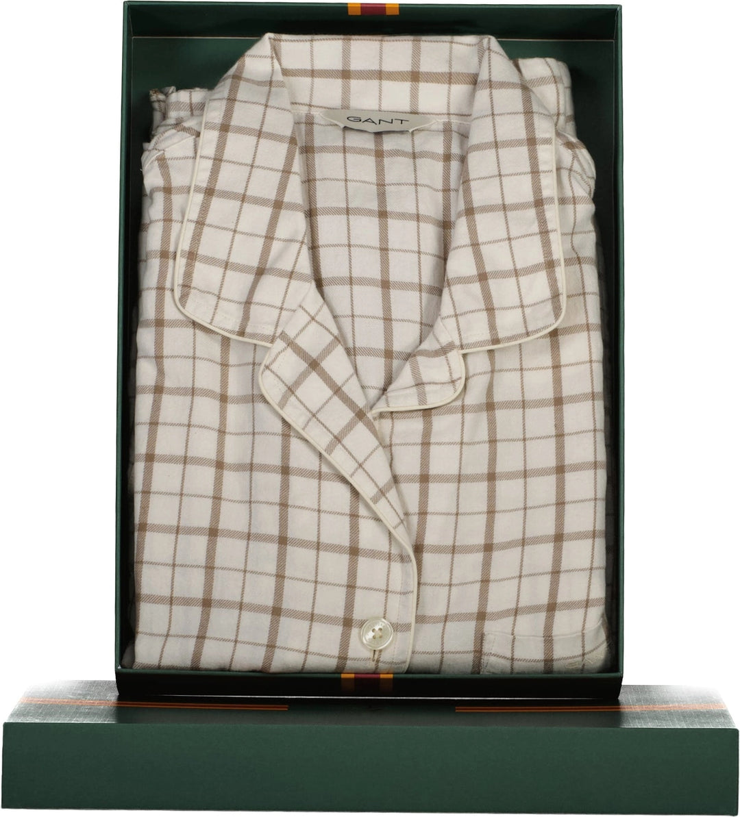 Flannel Pajama Set Gift Box - Cream